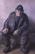 Michael Ancher Skagen Fisherman Germany oil painting artist